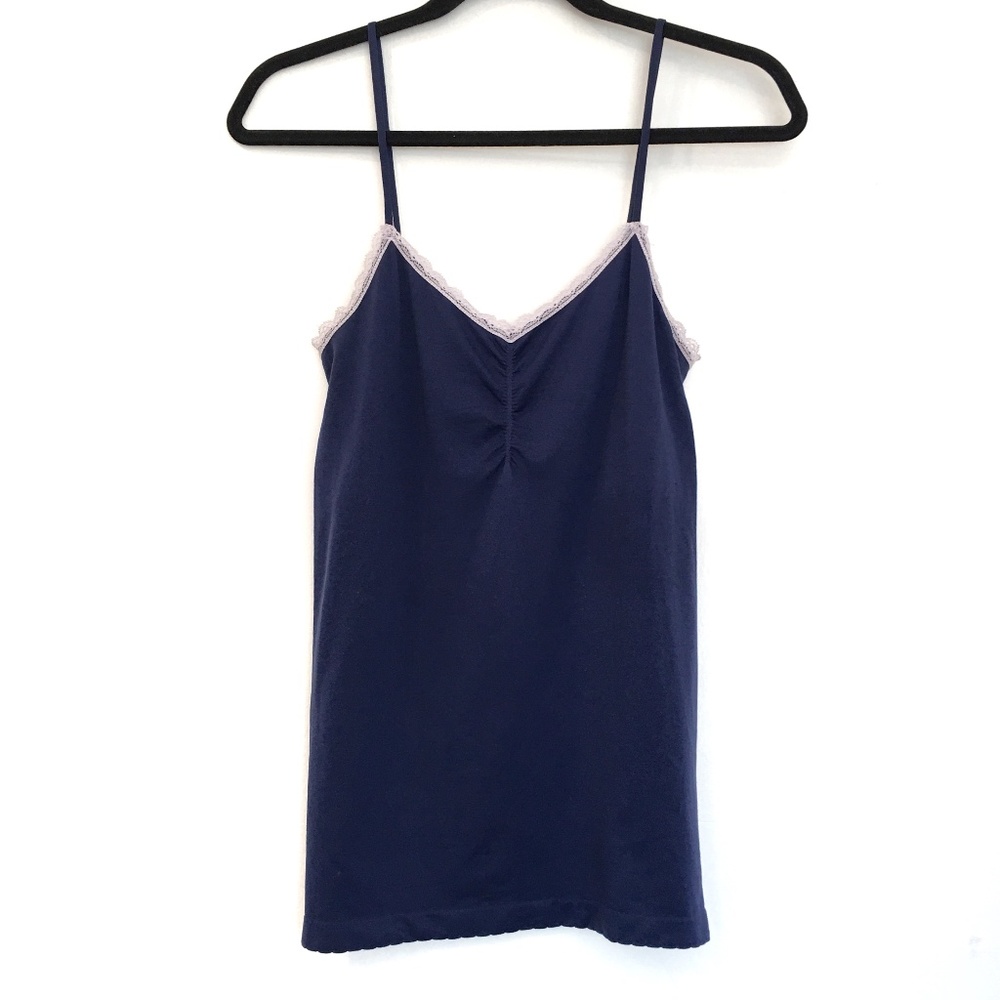 [VICTORIASSECRET] Soft stretchy tank top w lace L